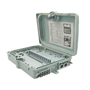 12 Ports Weatherproof Fiber Splitter Distribution Box, 20 Cores Splice