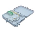 16 Port Outdoor Fiber Distribution Box For Blockless Splitter, 24 Splices