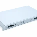 Swing Out 24 Port Rack Mount Fiber Patch Panel, 24 Splices