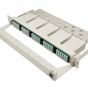 1U Modular Type Ultra-High Density 96 Fiber Patch Panel Unloaded