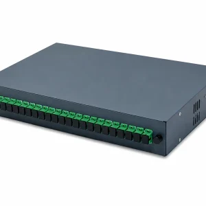 1U 24 Ports Fiber Patch Panel, 24 Splices
