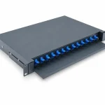 Rack Mount Fiber Termination Box With 12 Port, 12 Splices