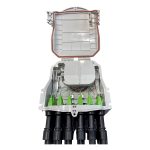 16 Port Waterproof FTTH Splitter Distribution Box, 32 Cores Splice
