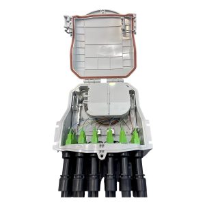 16 Port Waterproof FTTH Splitter Distribution Box, 32 Cores Splice