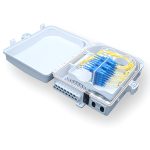 16 Port Fiber Optic Distribution Box For Blockless Splitter, 24 Cores Splice