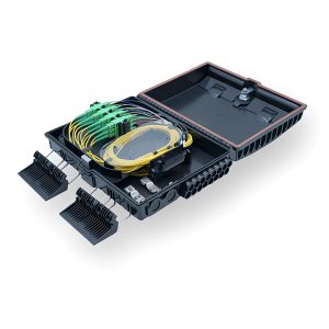 16 Ports Fiber NAP Box For Blockless PLC Splitter , 24 Splices