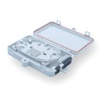 12 Ports Fiber Splice Distribution Box without Adapter Slot