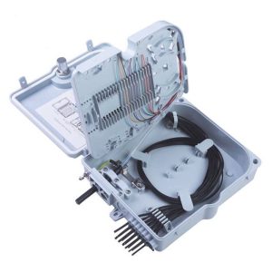 12 Ports Fiber Optic Termination Box, 12 Splices