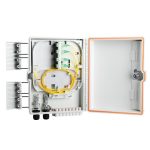 16 Port Optical Fiber Splitter Distribution Box,24 Splices