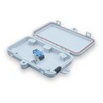 1 Core Fiber Optic Terminal Box With 2 Ports