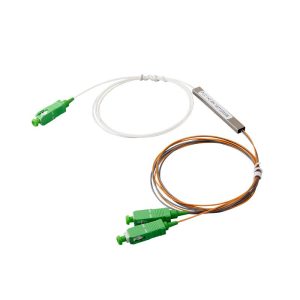 1×2 Blockless Fiber Optic Splitter