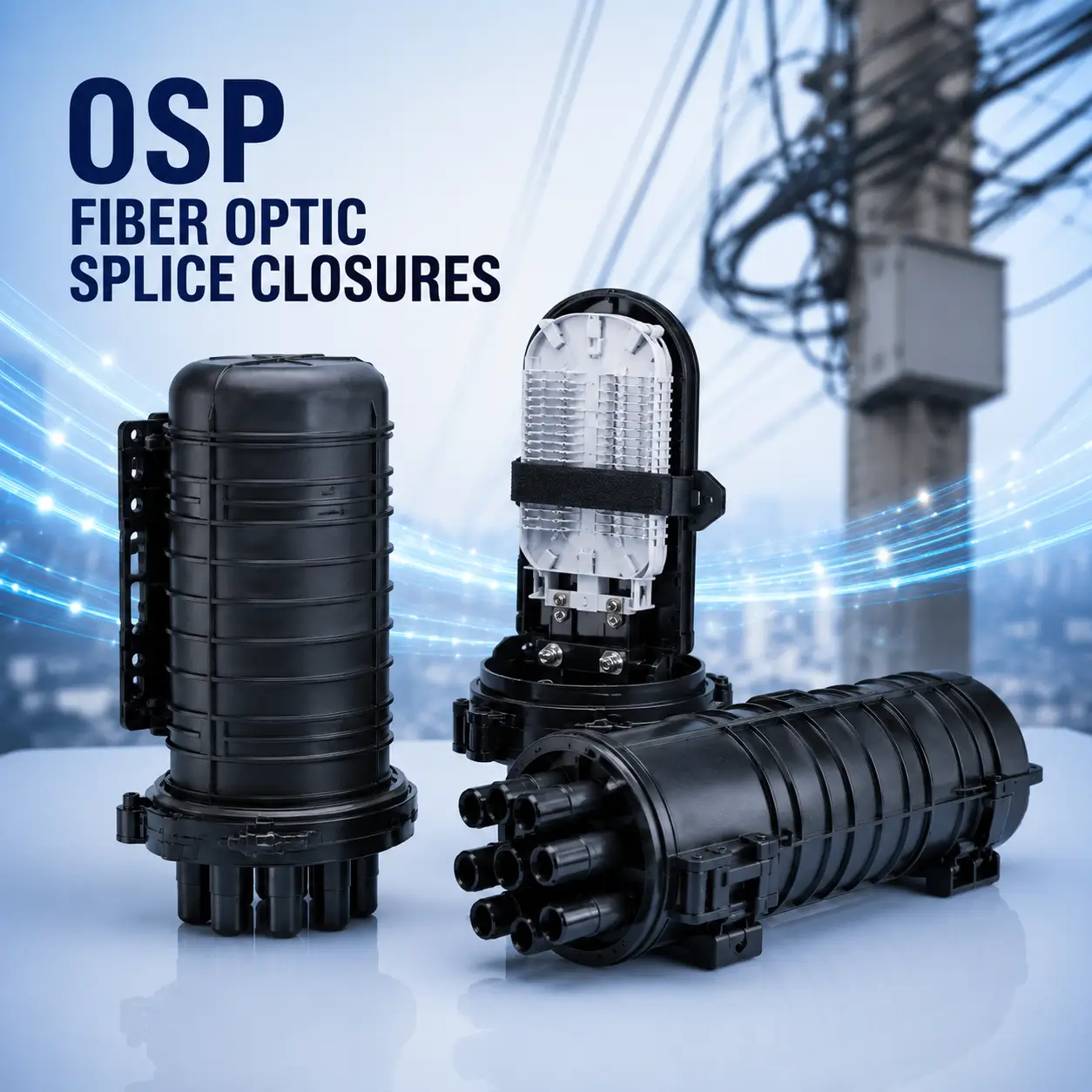 OSP Fiber Optic Splice Closures