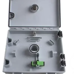 2 Port Indoor Fiber Terminal Box, 2 Cores splice